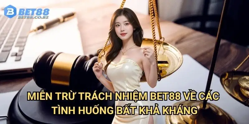 Miễn trừ trách nhiệm Bet88 về các tình huống bất khả kháng